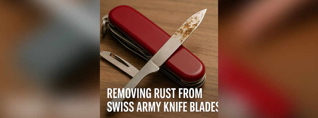 Removing Rust from Victorinox Swiss Army Knife Blades