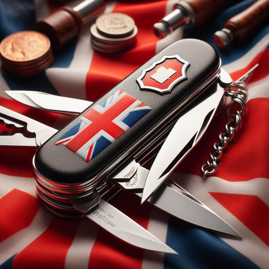Can I legally possess and carry a Victorinox Swiss Army knife in the United Kingdom?