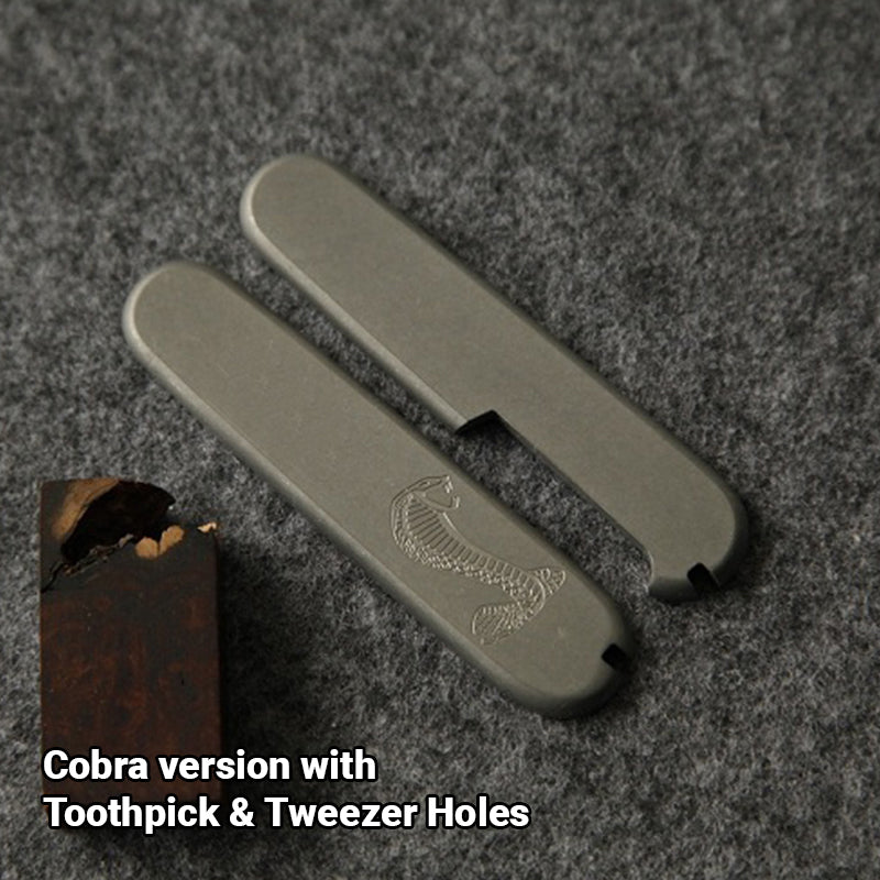 91mm Knife Multi-Tool Titanium Scales SAK Aftermarket Parts