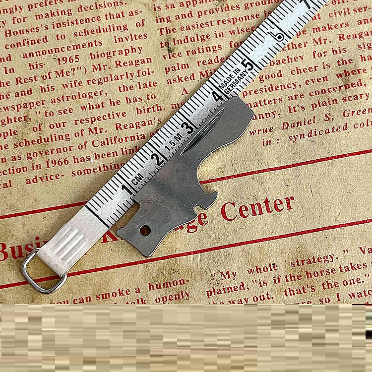 84-миллиметровый многофункциональный инструмент для разборки: зубочистка, пинцет, брелок, открывалка для бутылок и консервных банок
