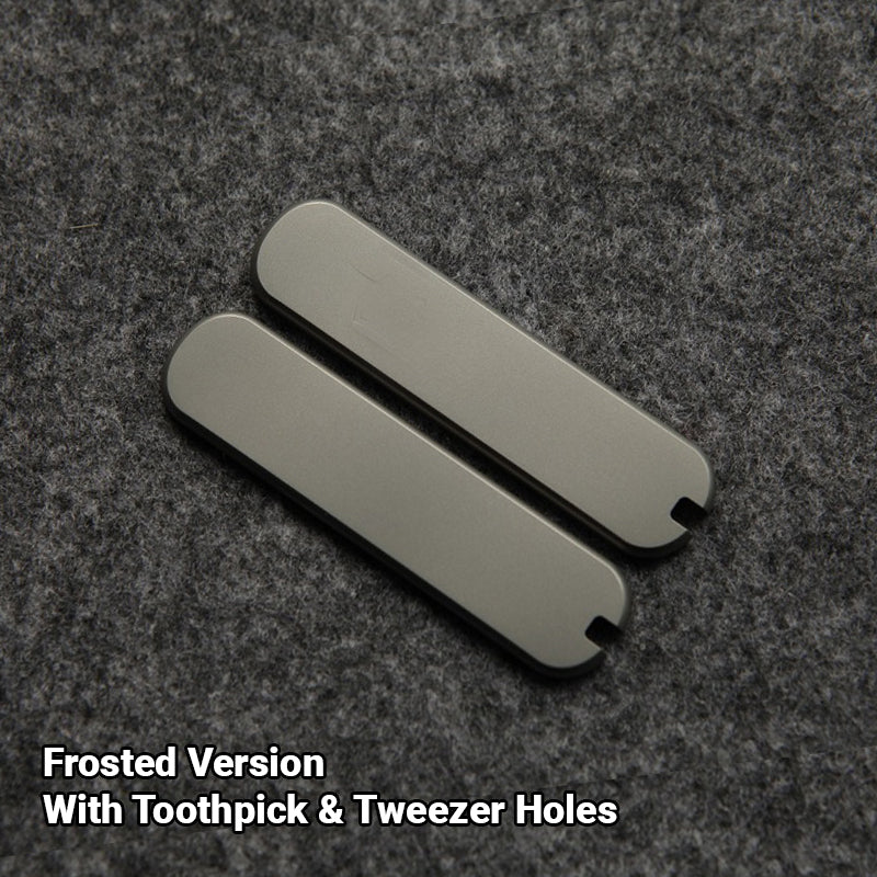 65mm Knife Multi-Tool Aftermarket Handle Titanium Scales SAK Parts