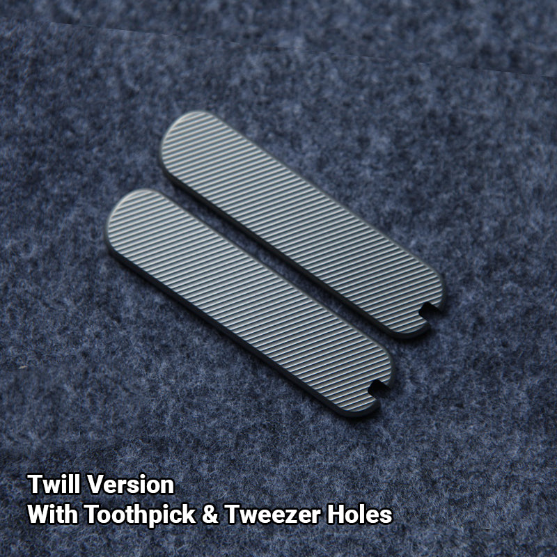 65mm Knife Multi-Tool Aftermarket Handle Titanium Scales SAK Parts