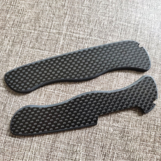 111mm Knife Carbon Fiber Scale Handle Multi-Tool SAK Replacement Parts