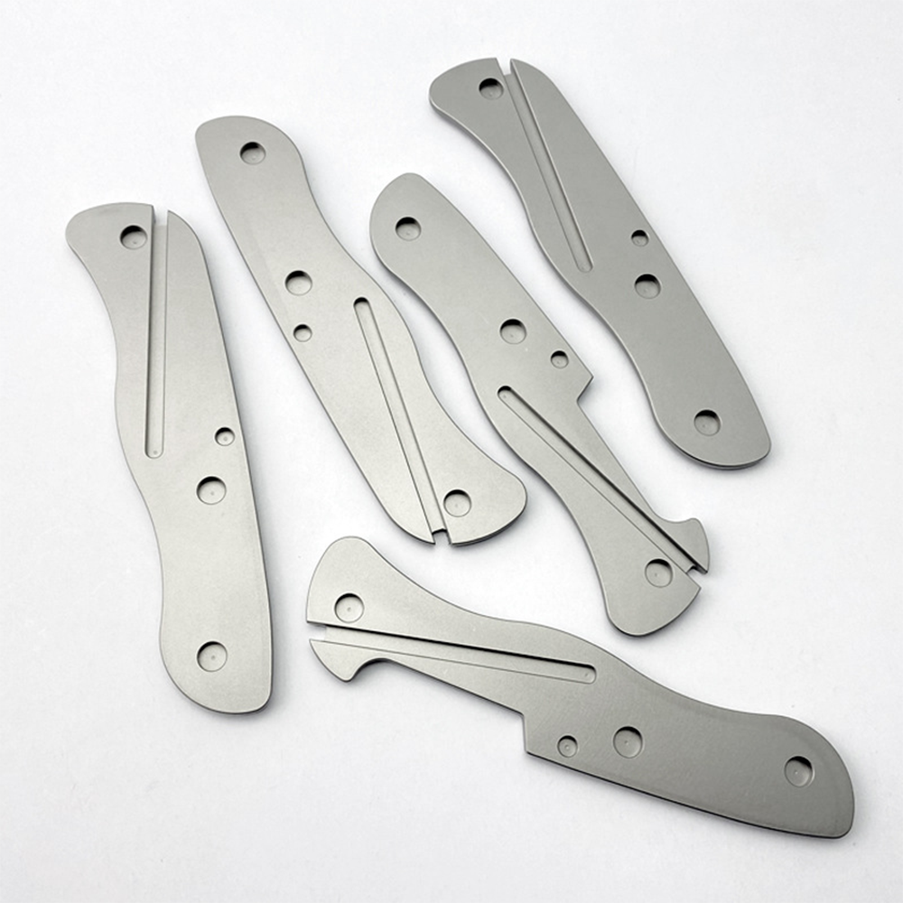 111mm Knife Titanium Alloy GAK TC4 Scales German Matt Handle Aftermarket SAK