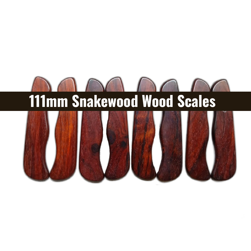 111mm Rosewood Wooden Scales Knife Handle SAK Parts Aftermarket