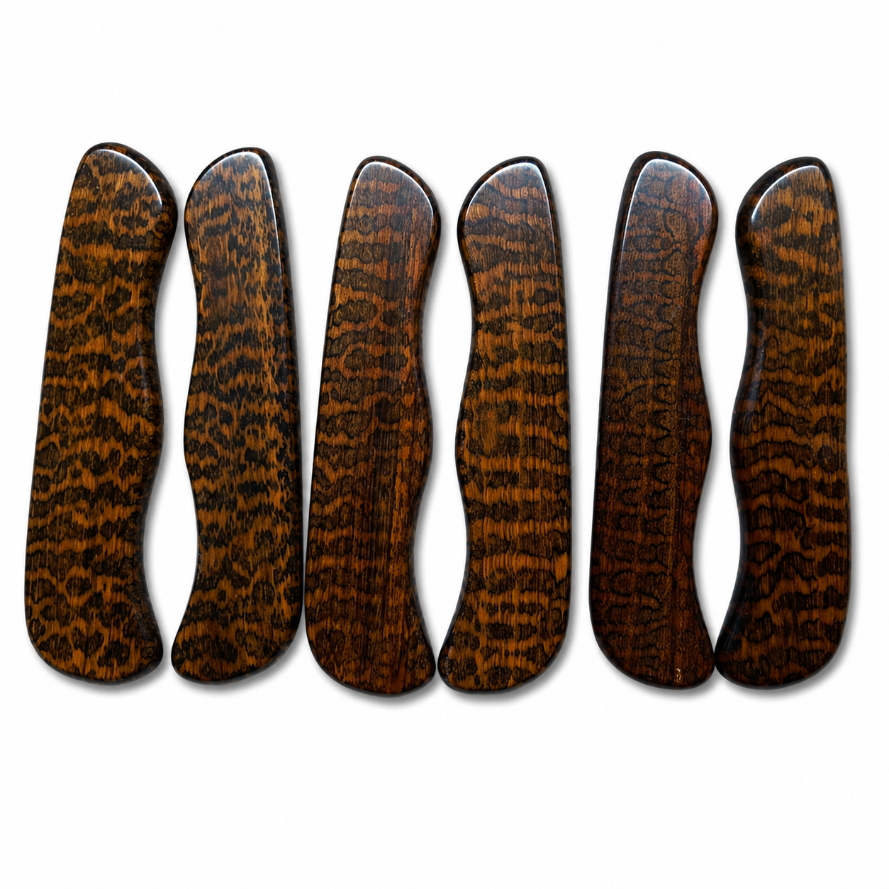 111mm Snakewood Letterwood Scales Knife Handles SAK Parts Aftermarket