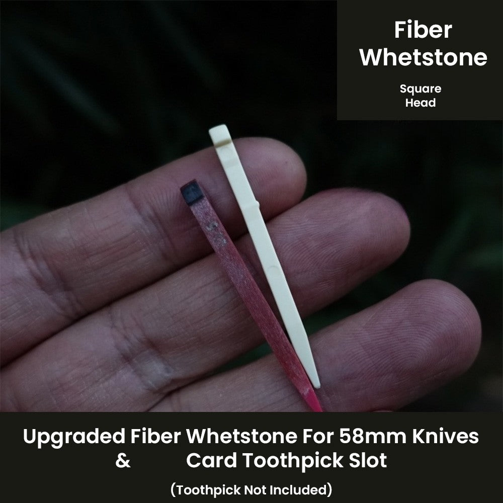 Fiber Whetstone Knife Sharpening Grinding For 58mm 84mm 91mm 111mm & Swis Card