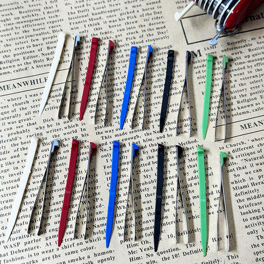 Navaja multiherramienta de 58 mm, 65 mm y 74 mm, palillo de dientes y pinzas, piezas SAK