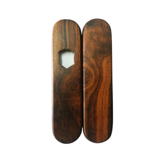 58mm Midnight Manager Wood Scales Knife Handle SAK Parts Aftermarket Tool