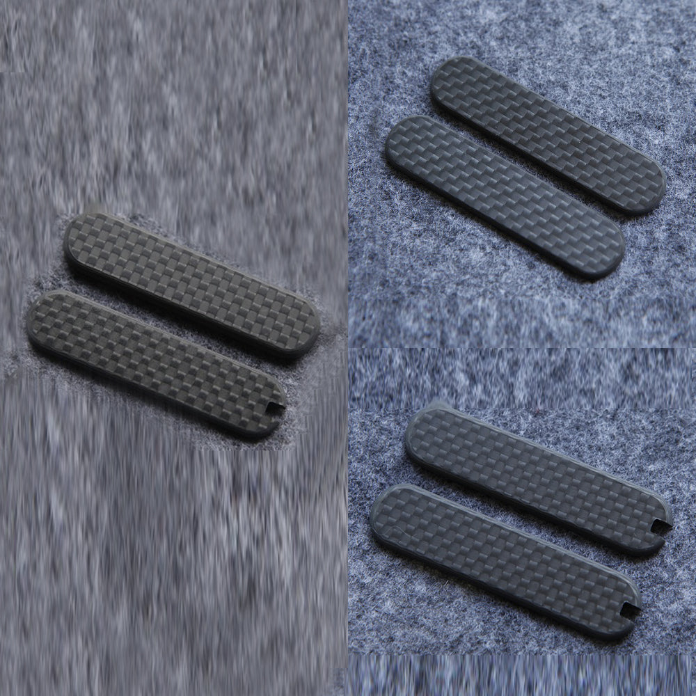58mm Knife Multi-Tool Rambler Carbon Fiber Scales SAK Parts