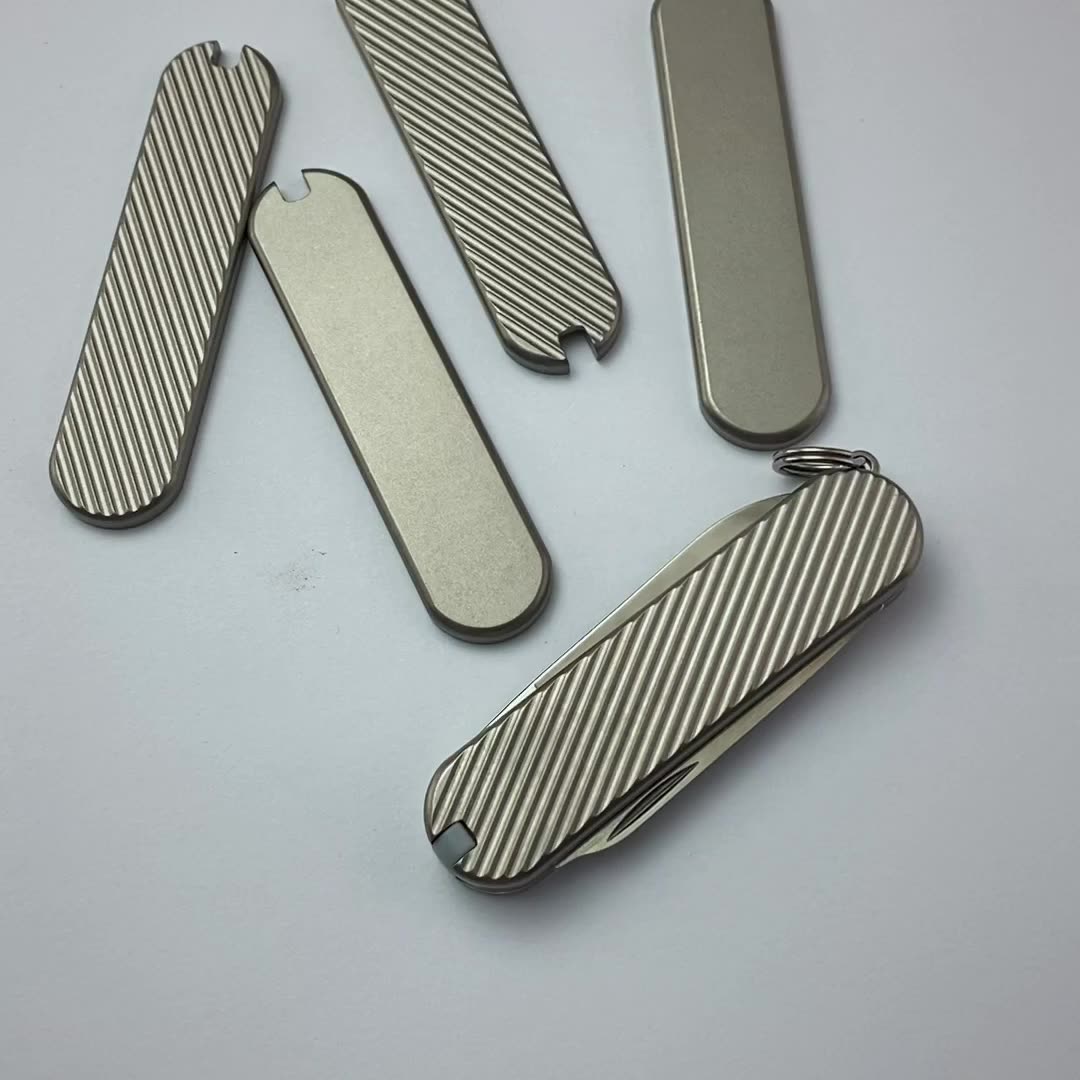 58mm Knife Titanium Scales Aftermarket Handles for SAK