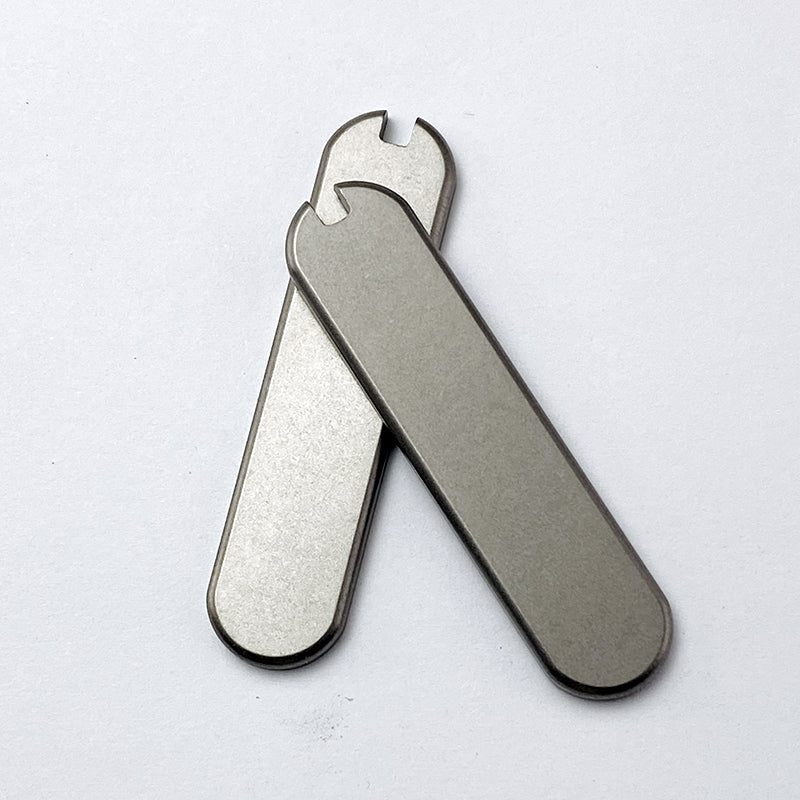 58mm Knife Titanium Scales Aftermarket Handles for SAK