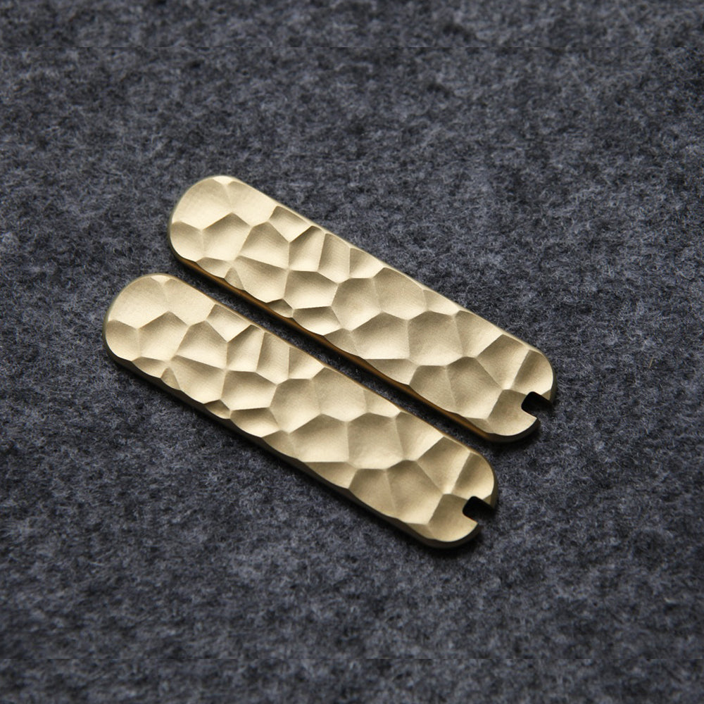 65mm Nail Clip 580 Brass Scale Knife Handle SAK Tool Part Custom Mod