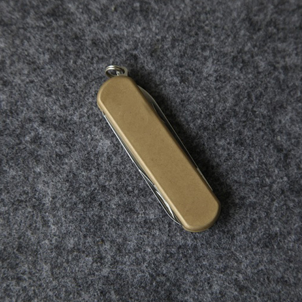 65mm Knife Multi-Tool Aftermarket Handle Brass Scales