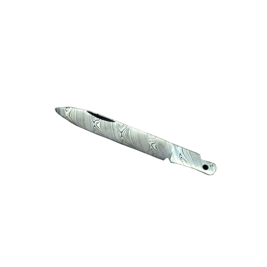 Hoja de cuchillo de Damasco de 74 mm, multiherramienta, repuestos SAK