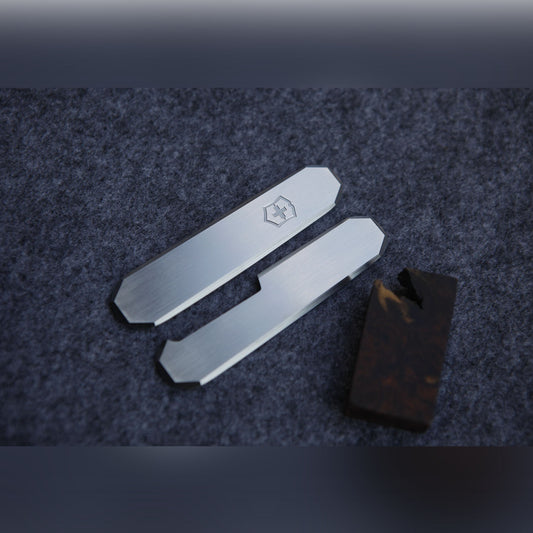 84mm Victorinox Swiss Army Knife Scales Titanium Future World