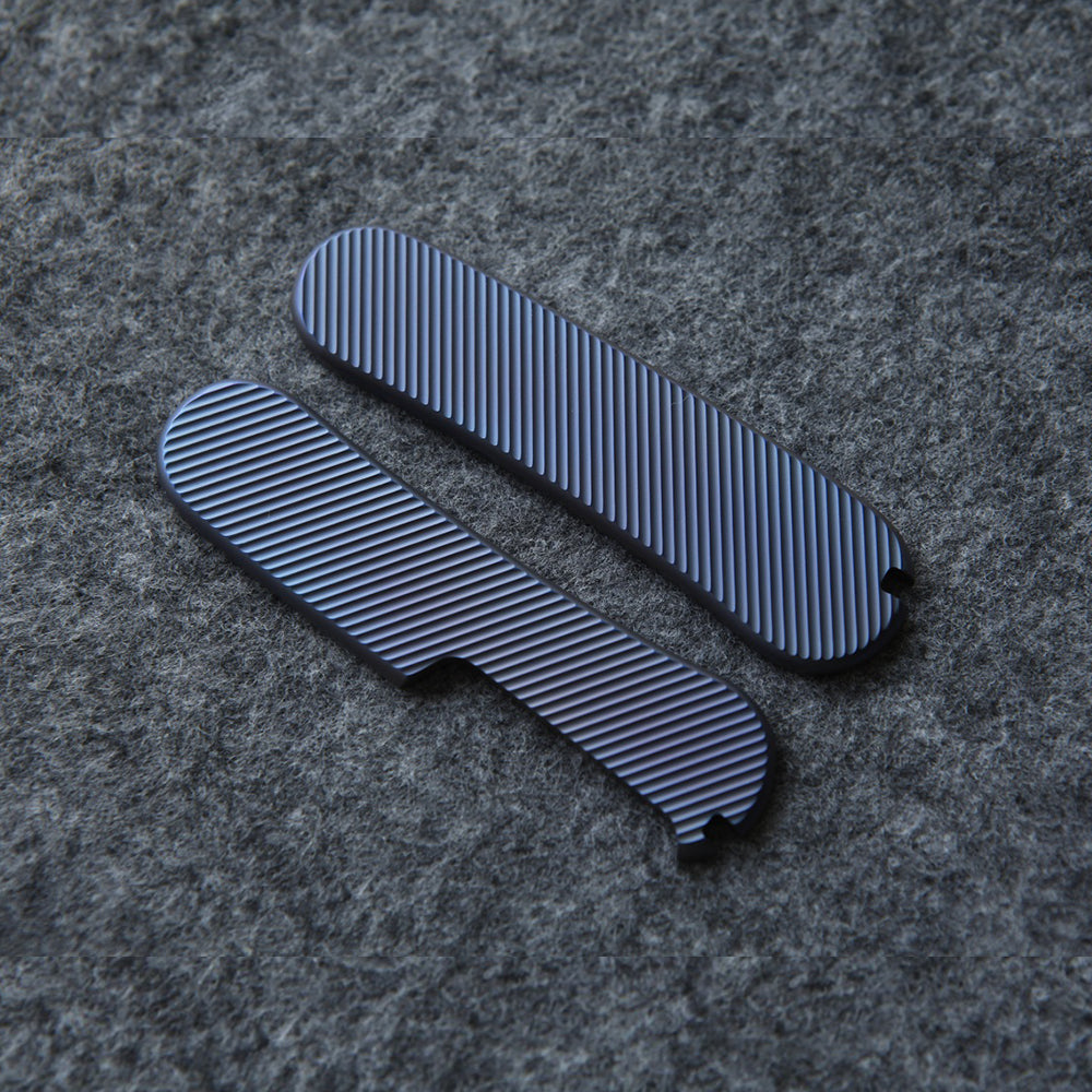 85mm Delemont Knife Titanium Handle Scale SAK Parts Multi-Tools