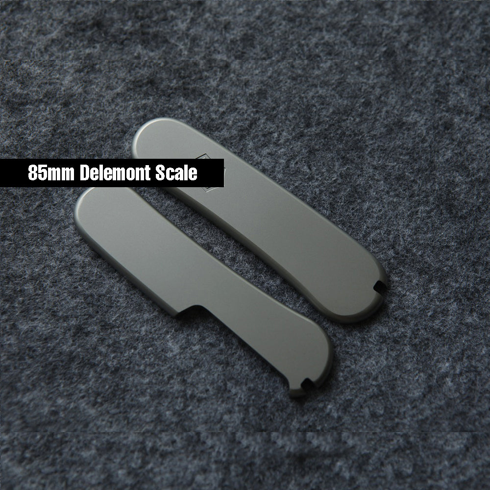 85mm Delemont Knife Titanium Handle Scale SAK Parts Multi-Tools