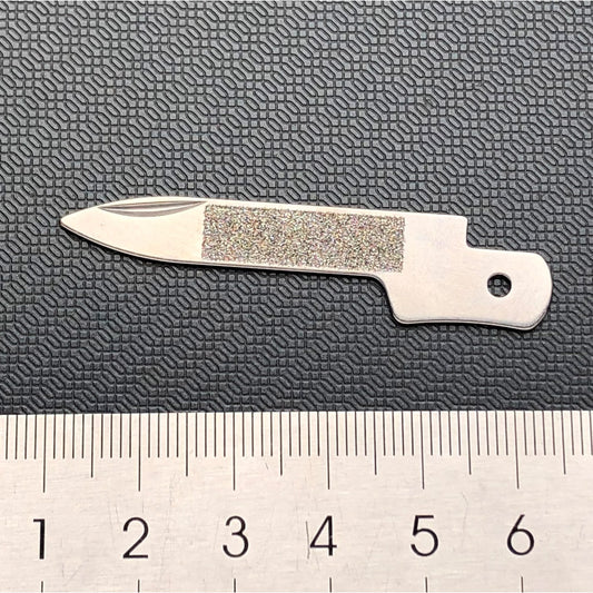 Hoja de lima de uñas puntiaguda de 85 mm Herramientas de repuesto SAK Parts