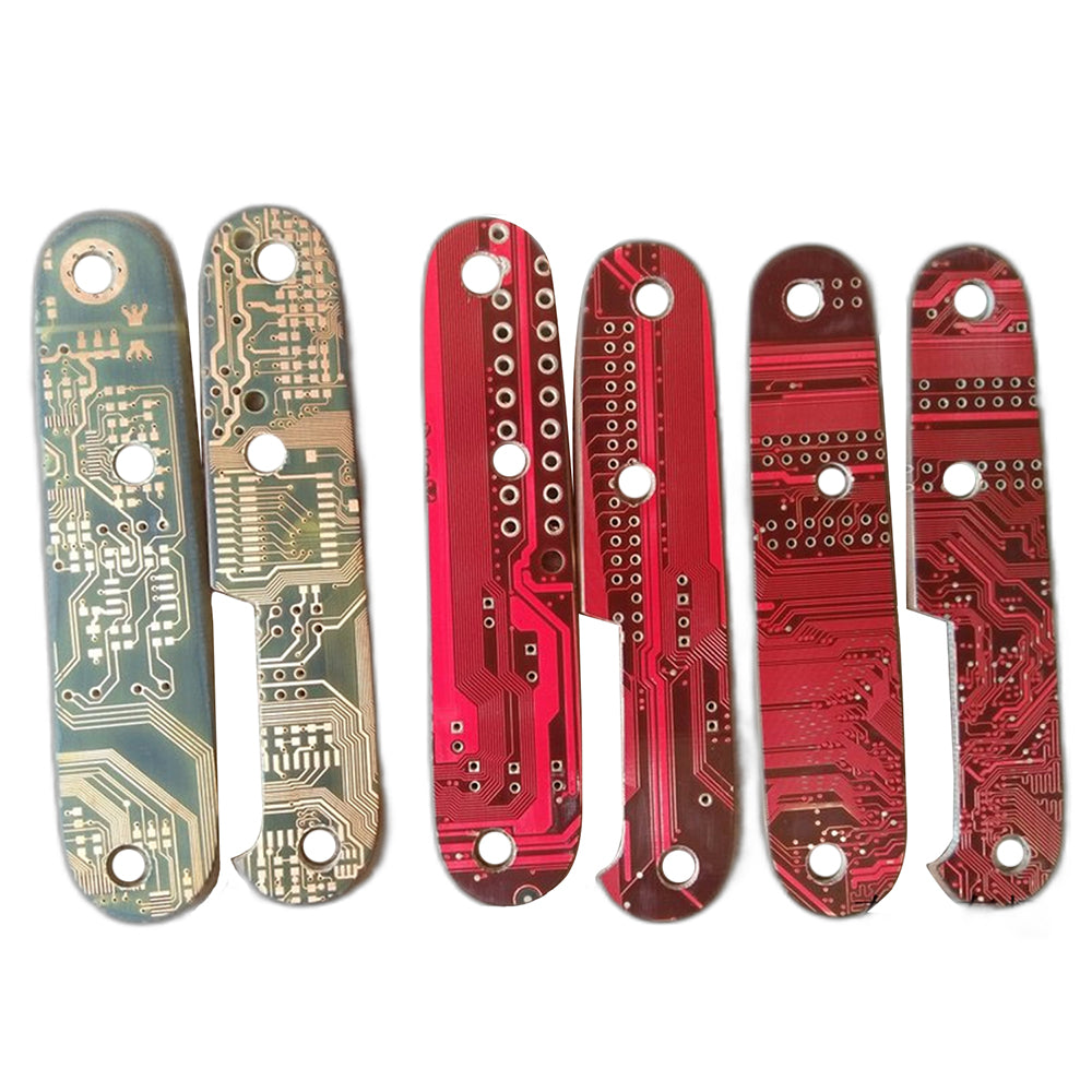 91mm Computer Circuit Board Scales Multi-Tool Knife SAK Handles