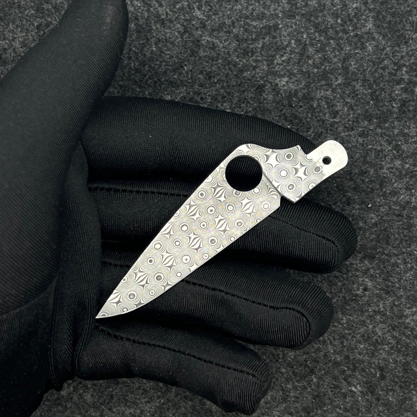 91mm Knife 20mm Width Damascus Powder Steel Handmade Replacement Blade