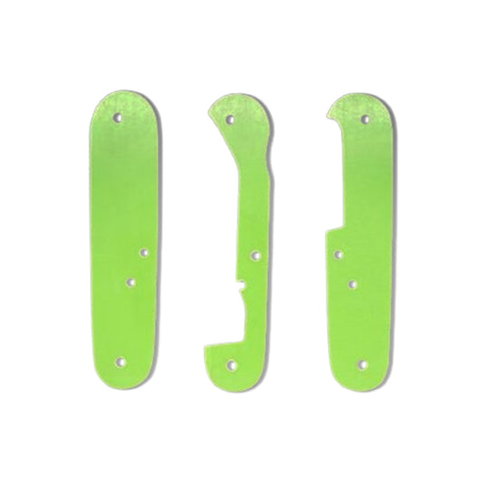 91mm Knife Green Liner G10 Partition Custom Mod Tool SAK Part