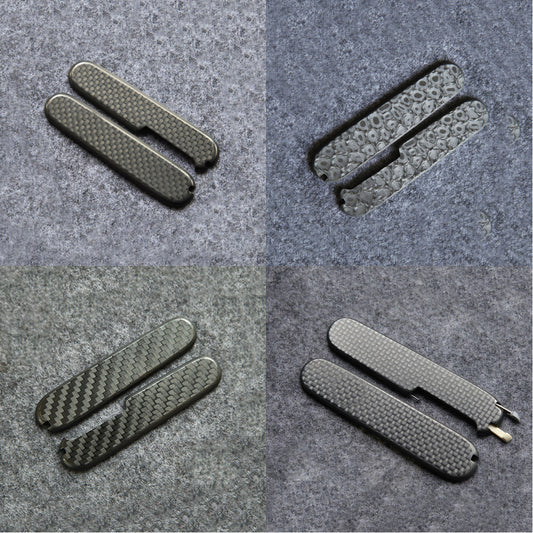 91mm Carbon Fiber Plus Scales for Multi-tool Knife