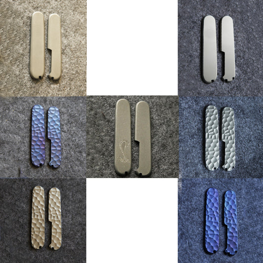 91mm Knife Multi-Tool Titanium Scales SAK Aftermarket Parts