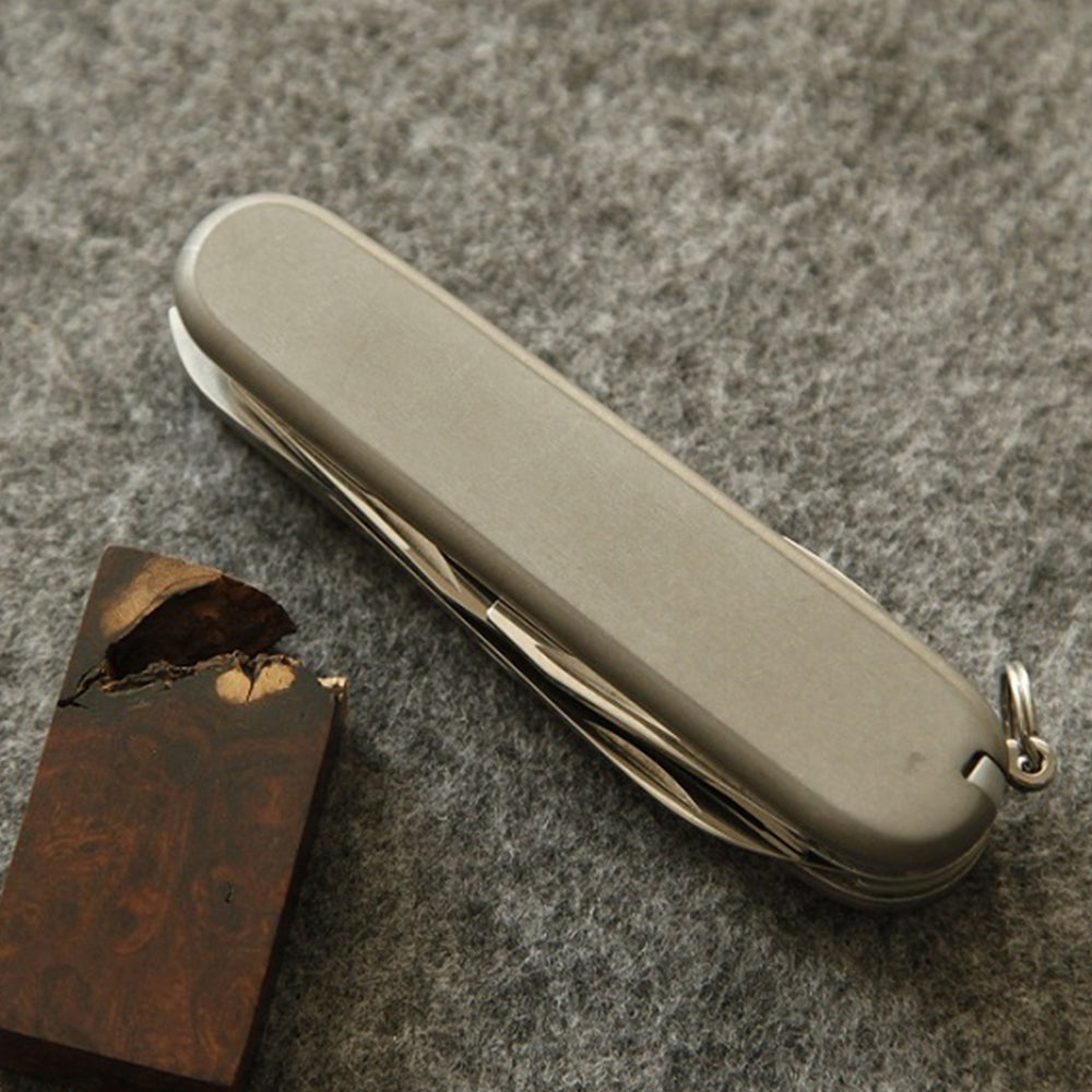 91mm Knife Multi-Tool Titanium Scales SAK Aftermarket Parts