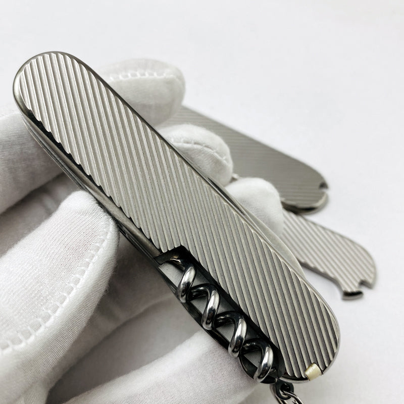 91mm Knife Titanium Scales Aftermarket Handles Multi-Tool SAK Tool