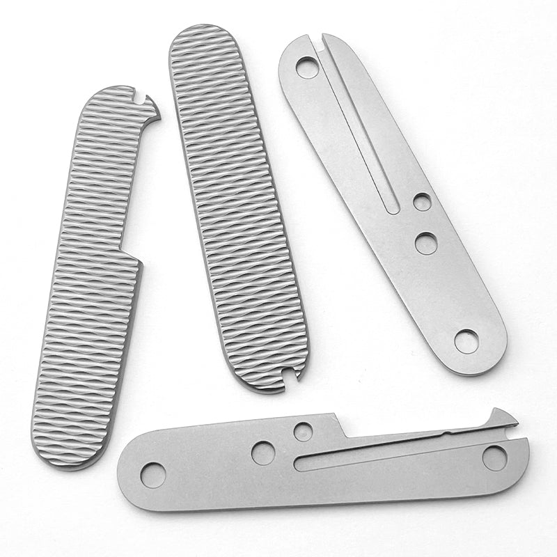 91mm Knife Titanium Scales Aftermarket Handles Multi-Tool SAK Tool