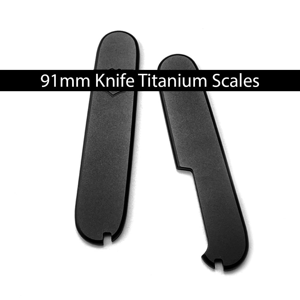 91mm Knife Titanium Scales Aftermarket Handles Multi-Tool SAK Tool