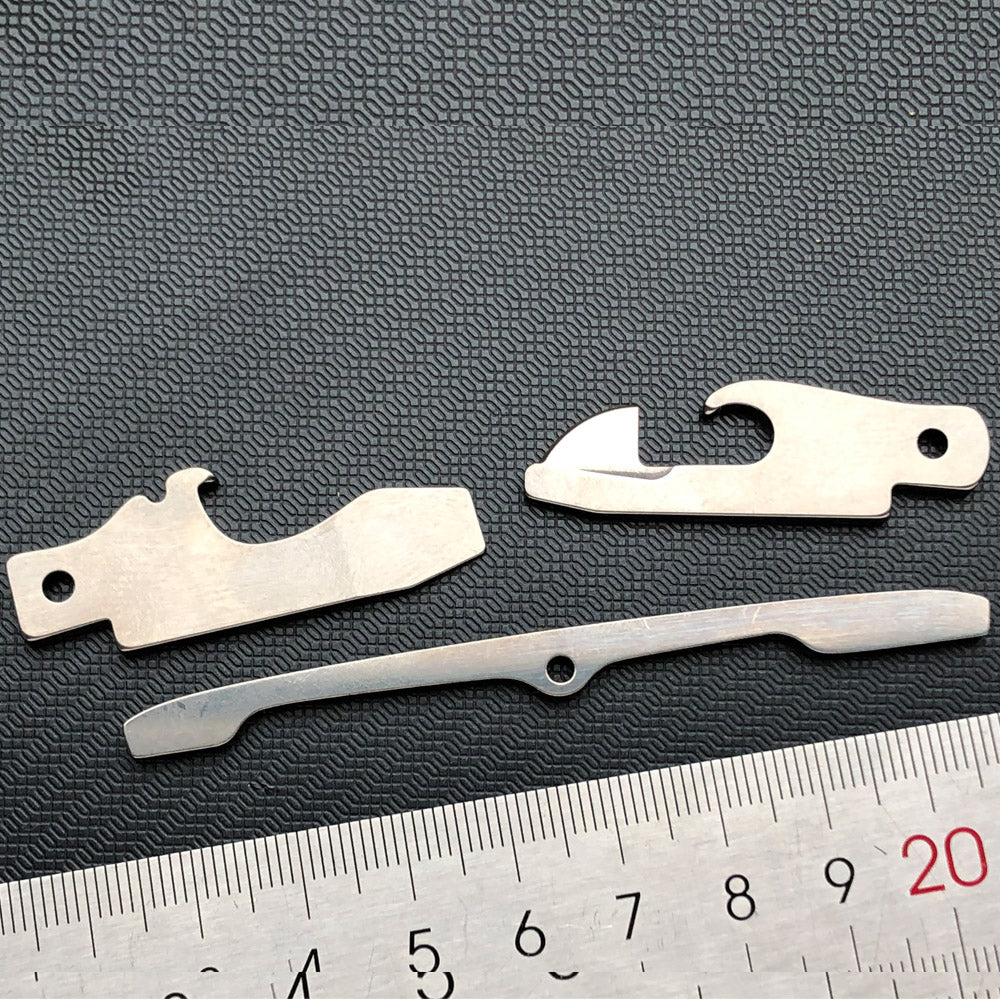 93mm Knife Bottle Opener Can Opener Back Spring Set Aftermarket Tools SAK Parts