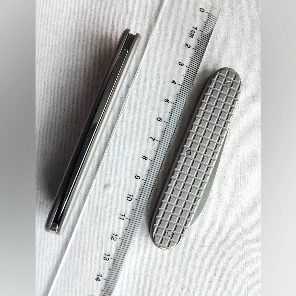 93mm Knife Titanium Scales Handle SAK Parts Multi-Tools