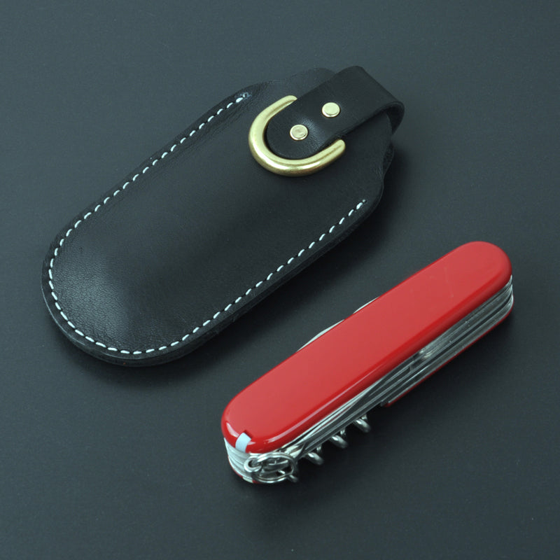 Ножны из воловьей кожи ручной работы для швейцарского армейского ножа Victorinox диаметром 58 мм, 84 мм, 91 мм