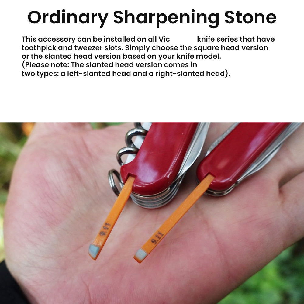 Ear Pick Steel Toothpick Sharpening Whetstone Flint For 58mm 65mm 74mm 84mm 91mm 111mm 130mm Knives