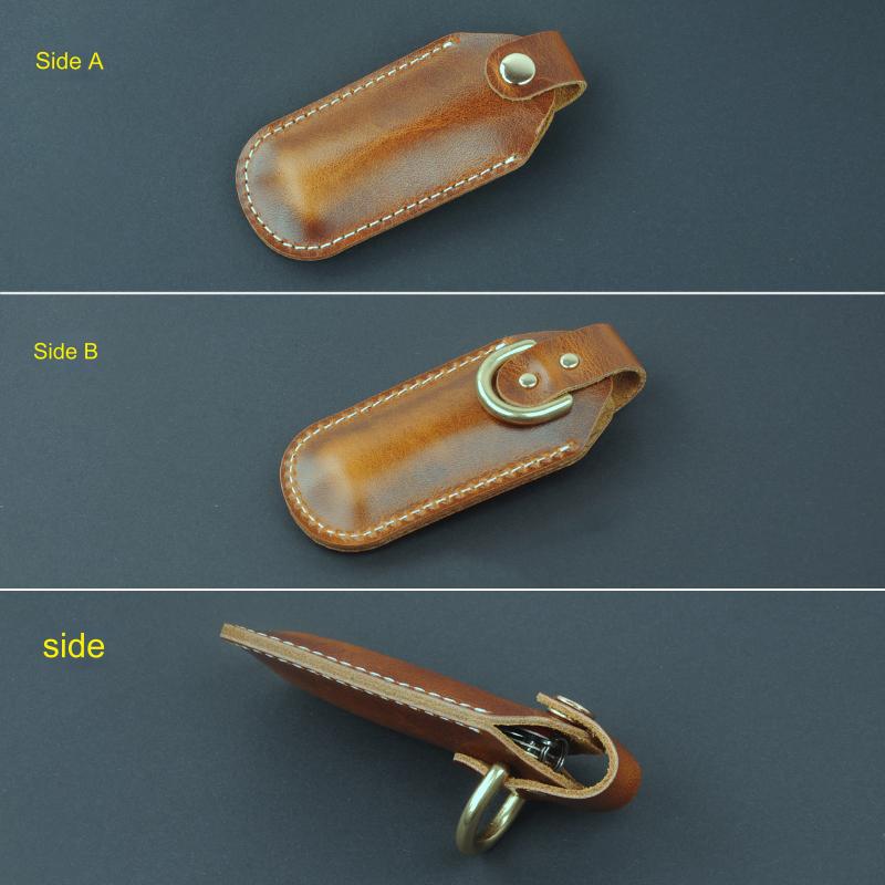 Ножны из воловьей кожи ручной работы для швейцарского армейского ножа Victorinox диаметром 58 мм, 84 мм, 91 мм