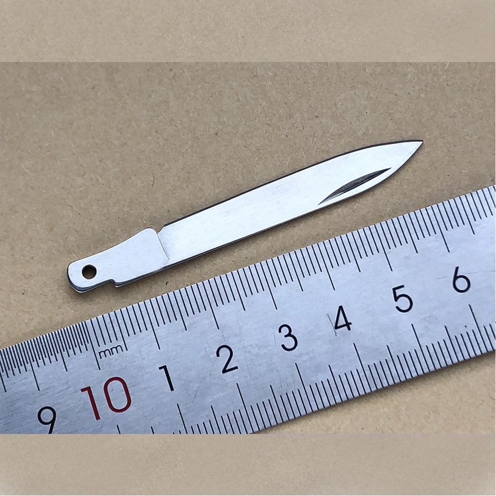 74mm Knife Blade Aftermarket DIY Making Tool Replacement Part for Multi-Tool SAK