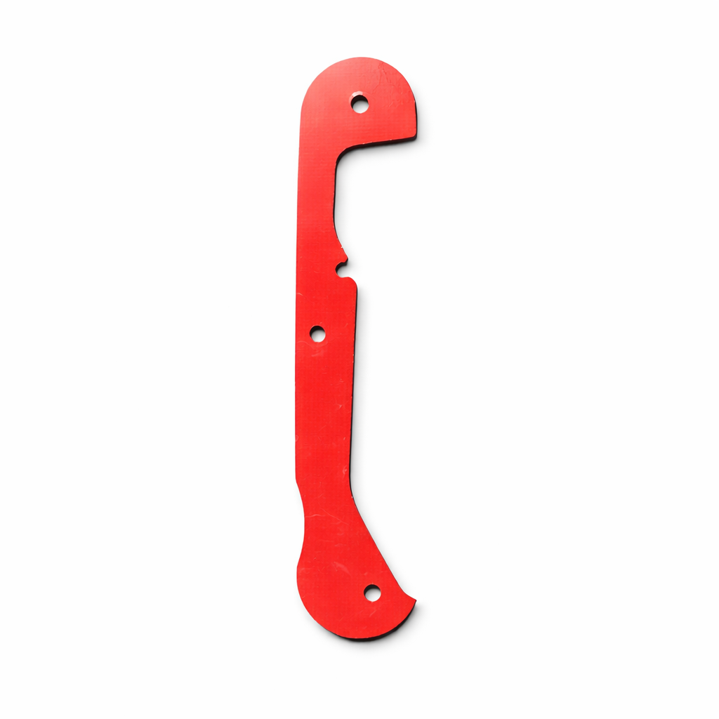 91mm Knife Red Liner G10 Partition Custom Mod Tool SAK Part