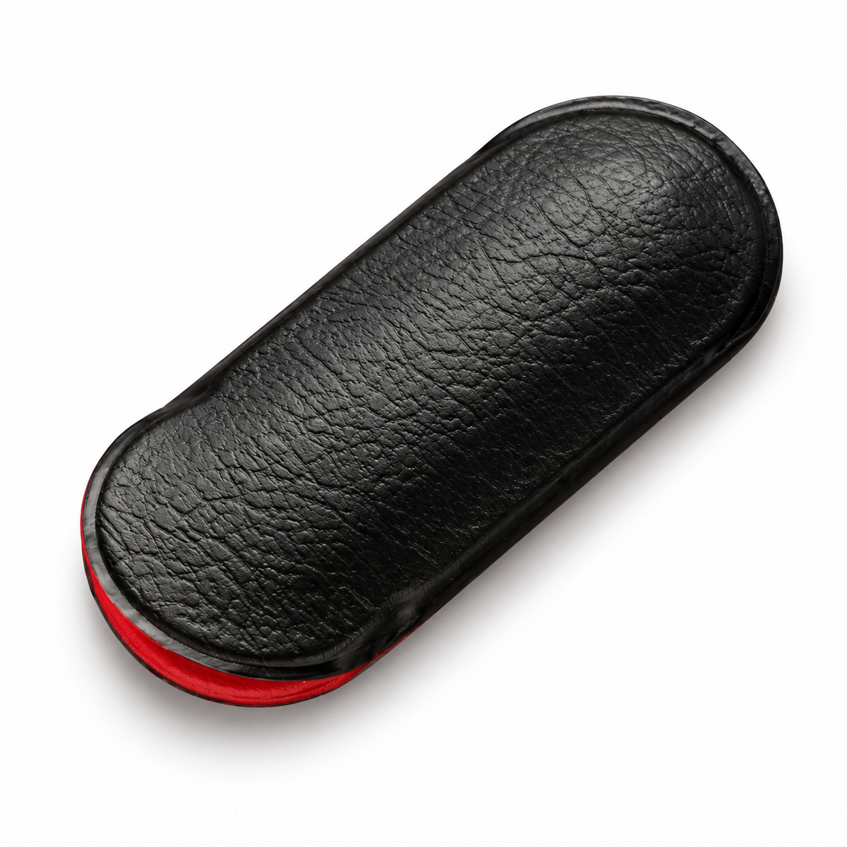 58mm SAK Black Textured Slip Pouch with Red Interior – Multi-Tool Carry Case - Main image 01