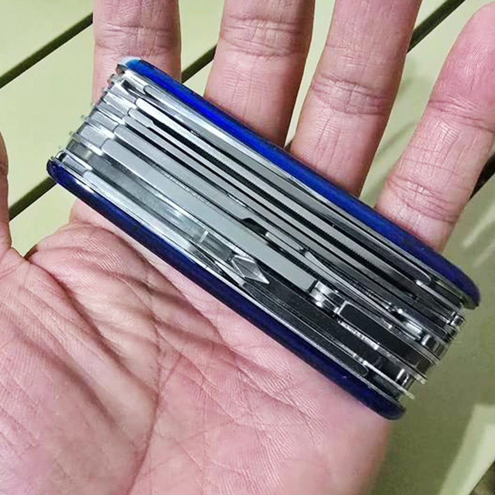 Titanium Liner TC4 Alloy Stone Washed Knife Part for 91mm Victorinox Swiss Army
