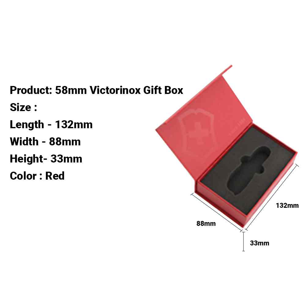 Victorinox Knife Storage Gift Box 58mm Swiss Army Packaging
