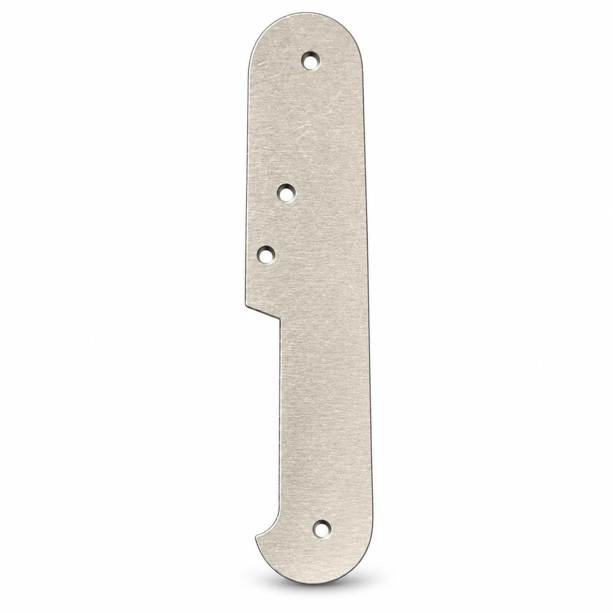 84mm SAK TC4 Titanium Alloy Liner / Spacer Plates – 3 Styles - No. 3 – Notched Plate