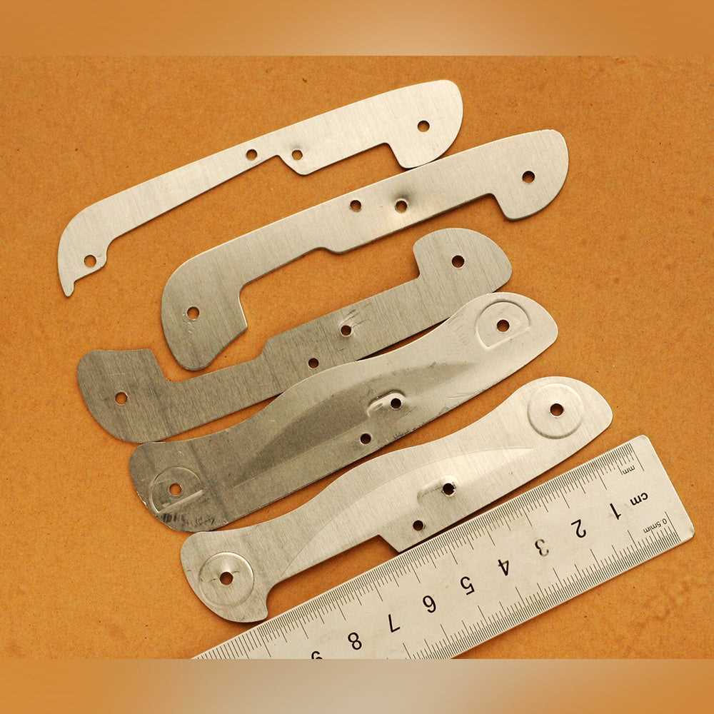 5PCS Liners DIY Making Replacement Part for 111mm Victorinox Swiss Army SAK Parts Victorinox swiss army knife tools