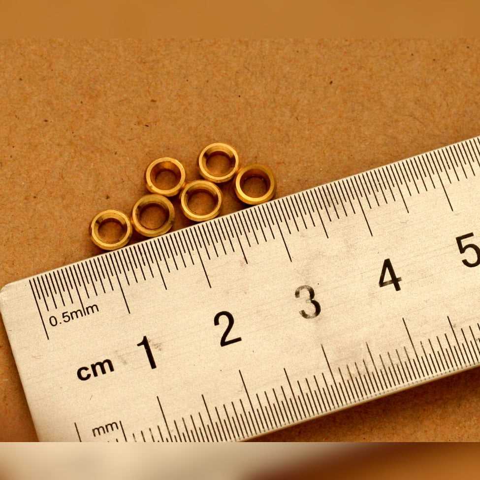6PCS Brass Rivet Caps Tool Parts for 111mm SAK SAK Parts tools