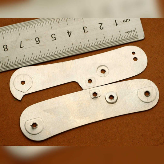 Aluminum Liners 1 Pair DIY Tool Part for 85mm Victorinox Swiss Army SAK SAK Parts Victorinox swiss army knife tools