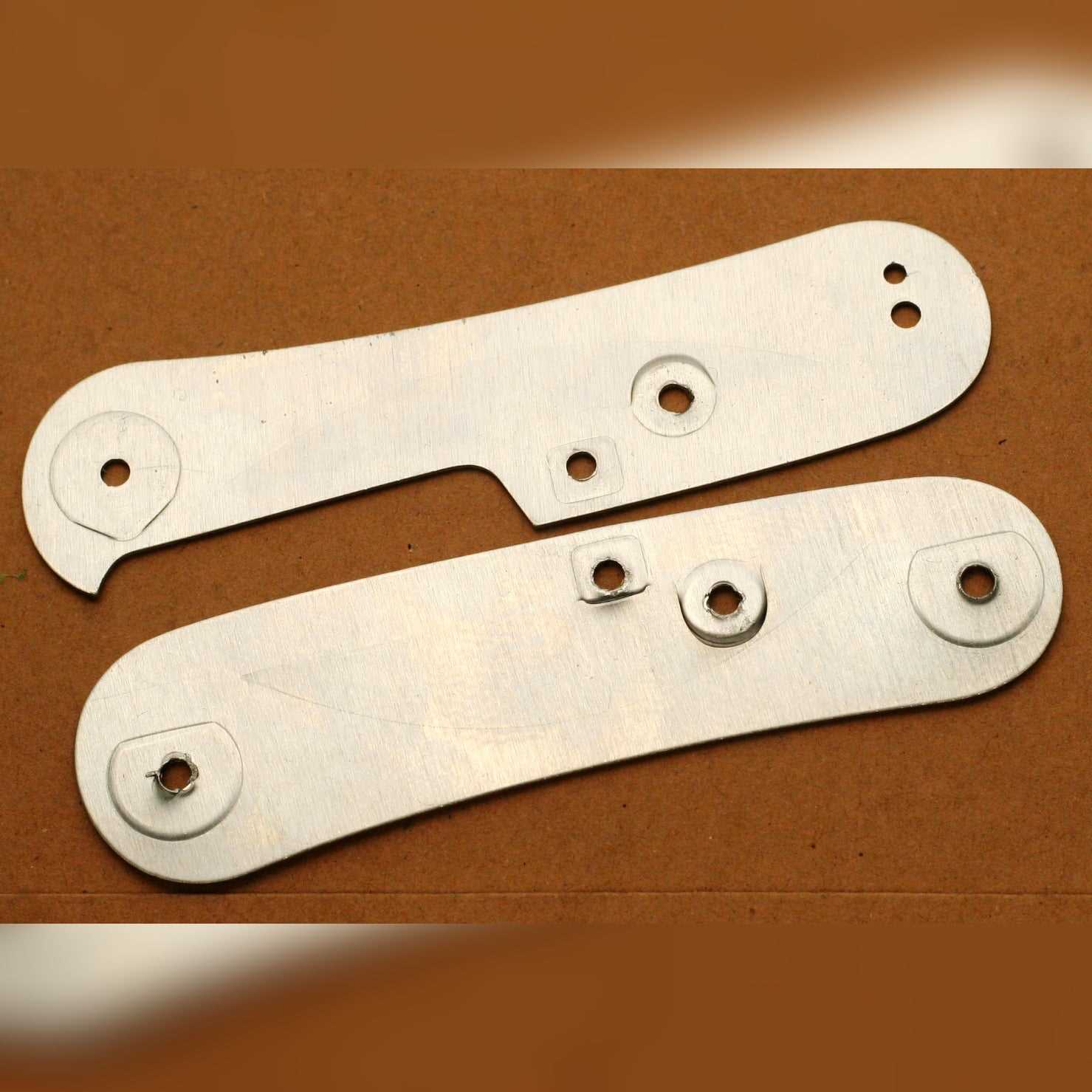 Aluminum Liners 1 Pair DIY Tool Part for 85mm Victorinox Swiss Army SAK SAK Parts Victorinox swiss army knife tools