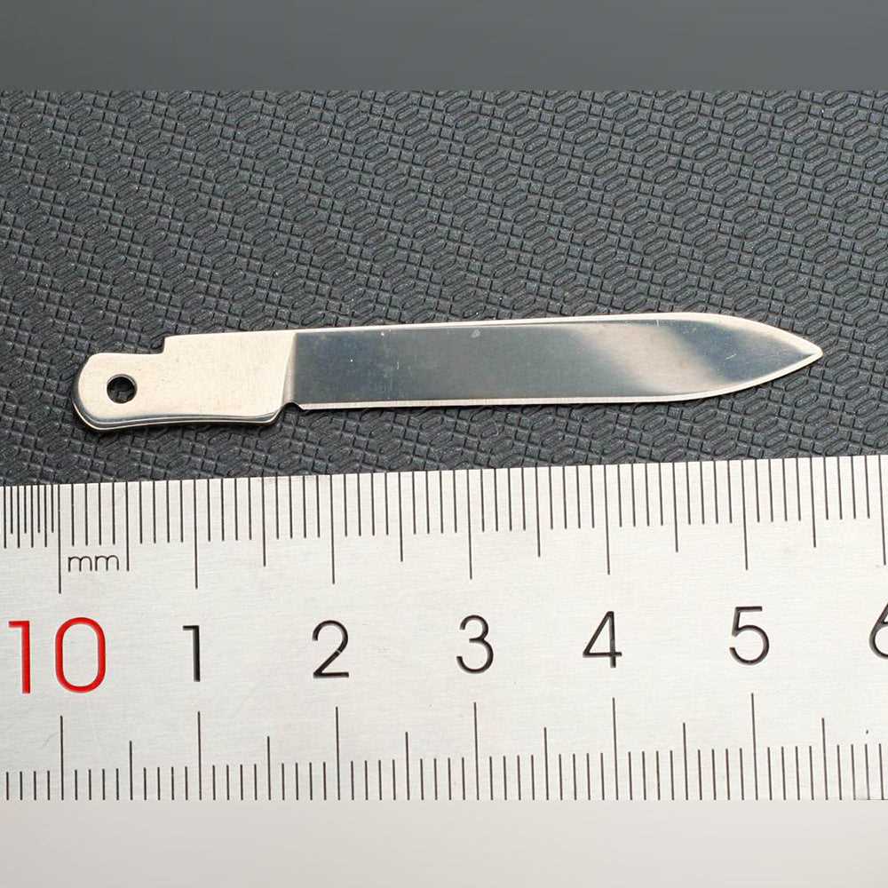 Knife Blade Replacement DIY Knife Tool Part for 65mm Victorinox Swiss Army SAK Parts Victorinox swiss army knife tools
