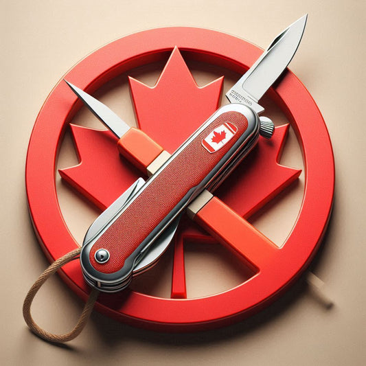 Restrictions on carrying a Victorinox Swiss Army knife in Canada