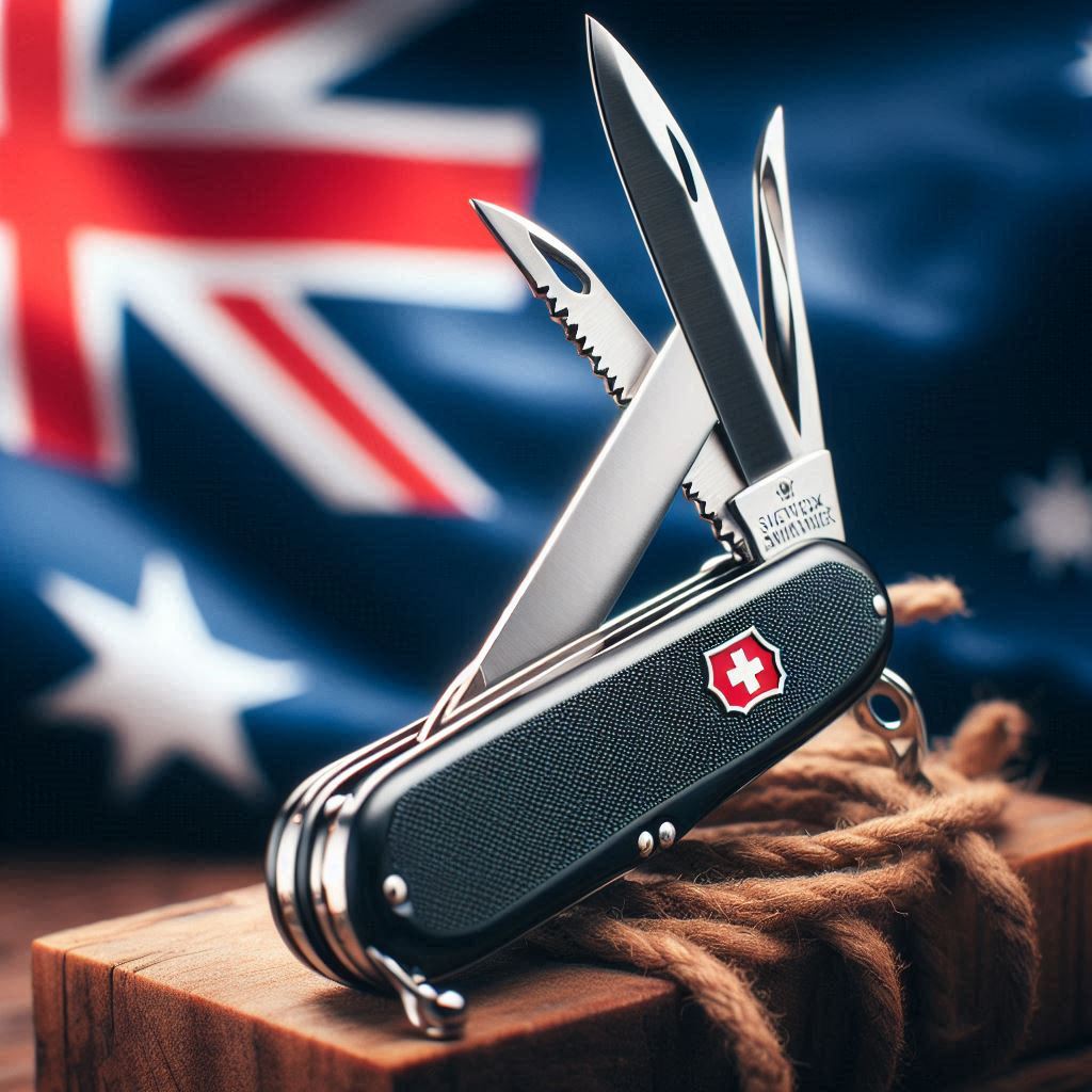 What are the Restrictions on carrying a Victorinox Swiss Army knife in Australia?